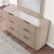 Steve Silver Henry Dresser and Mirror in Sand/Tan