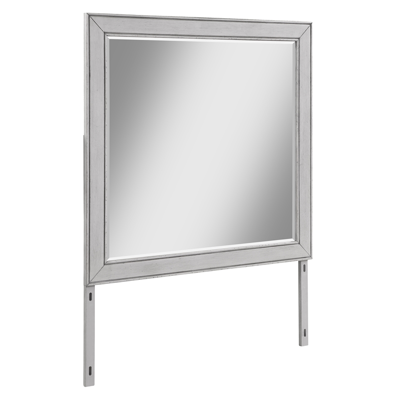 Steve Silver Montana Dresser and Mirror in Gray