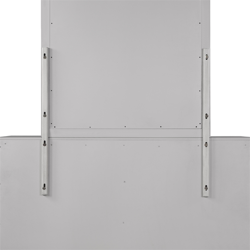 Steve Silver Montana Dresser and Mirror in Gray