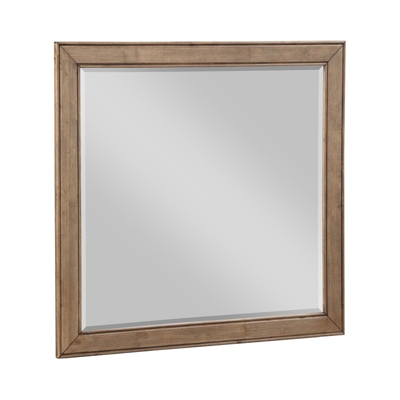 Steve Silver Montana Dresser and Mirror in Brown/Sand