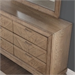 Steve Silver Montana Dresser and Mirror in Brown/Sand