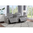 Steve Silver Alpine 3pc Sofa Set in Gray