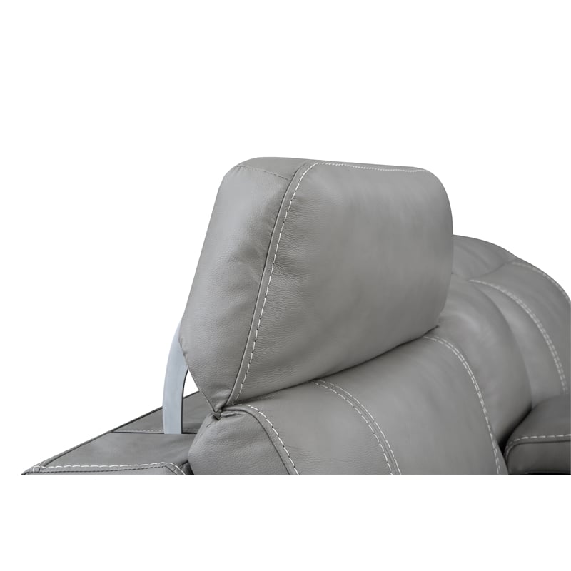 Steve Silver Alpine 3pc Sofa Set in Gray