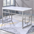 Steve Silver Alize  Bookcase and Desk in White