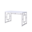 Steve Silver Alize  Bookcase and Desk in White