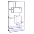 Steve Silver Alize  Bookcase and Desk in White