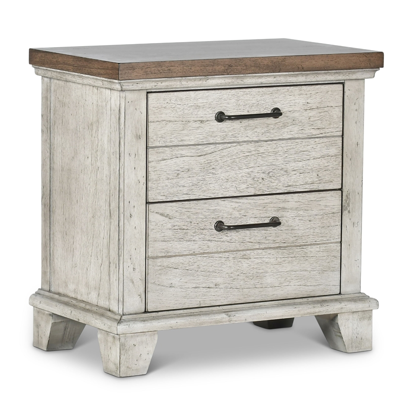 Steve Silver Bear Creek 4pc King Bedroom Set in Gray