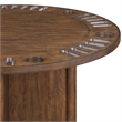 Steve Silver Cambridge Dining Table with Game Table in Brown