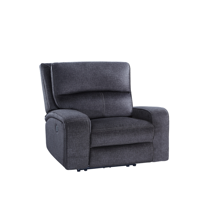 Steve Silver Lovell 3 PC Sofa Set in Gray