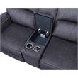 Steve Silver Lovell 3 PC Sofa Set in Gray