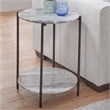 Steve Silver Coleen Sanwar Green Marble Round End Table