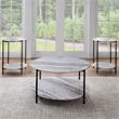 Steve Silver Coleen Sanwar Green Marble Round End Table