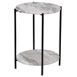 Steve Silver Coleen Sanwar Green Marble Round End Table