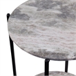 Steve Silver Coleen Sanwar Green Marble Round End Table