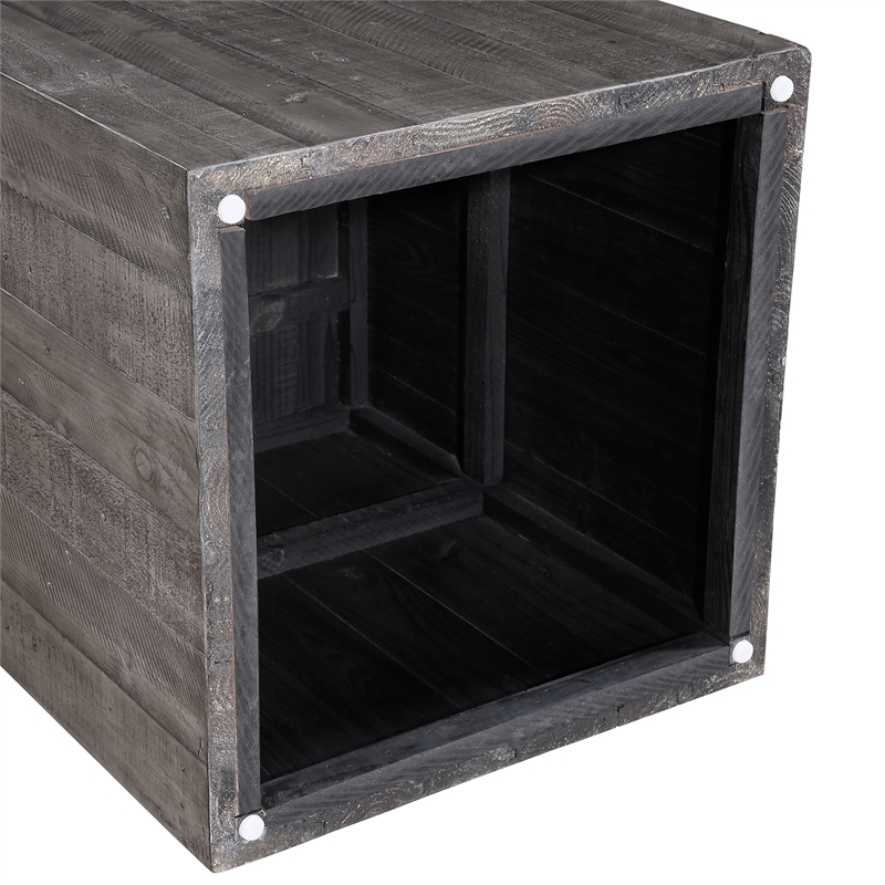 Steve Silver Colson End Table in Gray