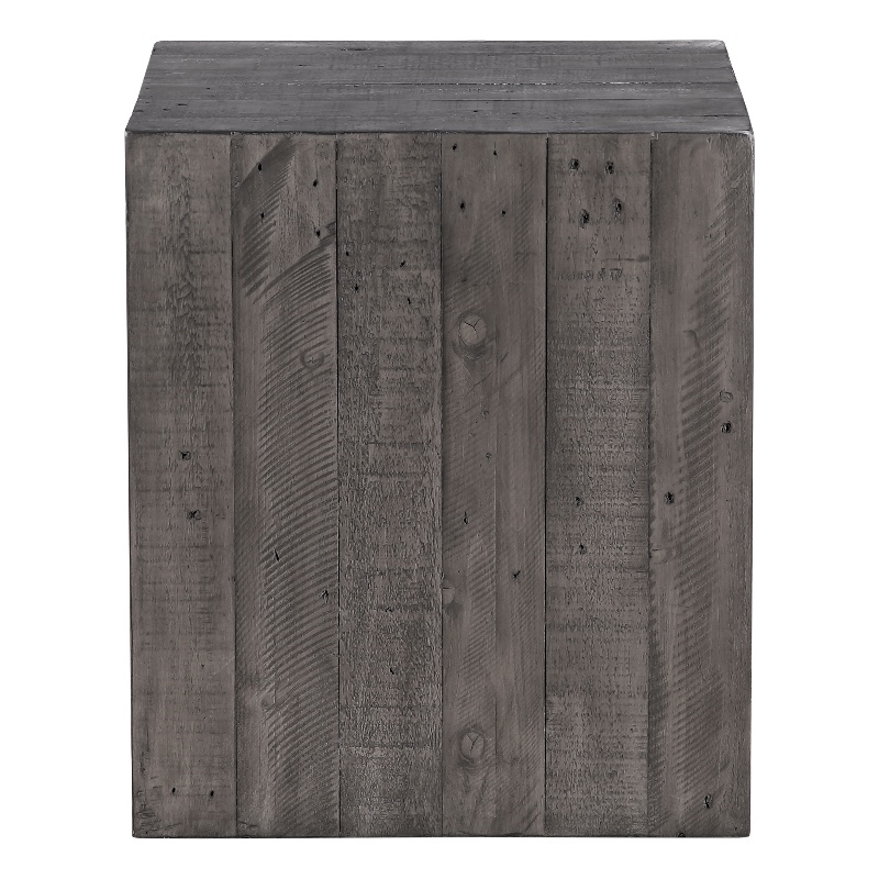 Steve Silver Colson End Table in Gray