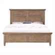 Steve Silver Riverdale King Panel Bed in Brown