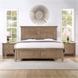Steve Silver Riverdale Queen Panel Bed in Brown