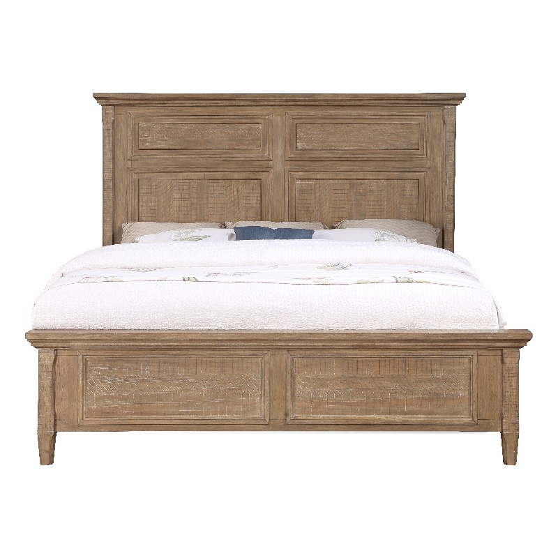 Steve Silver Riverdale Queen Panel Bed in Brown