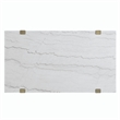 Steve Silver Perth White Marble 3-Piece Table Set (Cocktail End & Sofa Table)