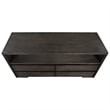 Steve Silver Evan 3-Piece Table Set with TV Stand in Brown