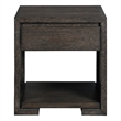 Steve Silver Evan End Table in Brown