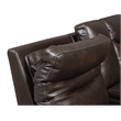 Steve Silver Fortuna 3pc Dual Power Reciling Sofa in Brown