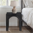 Steve Silver Fitzgerald End Table in Black