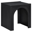 Steve Silver Fitzgerald End Table in Black