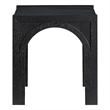 Steve Silver Fitzgerald End Table in Black