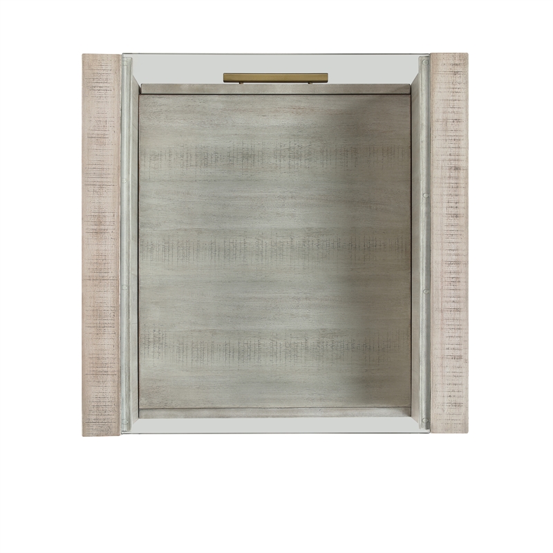 Steve Silver Garland Blonde End Table in Tan