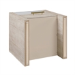 Steve Silver Garland Blonde End Table in Tan