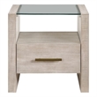 Steve Silver Garland Blonde End Table in Tan