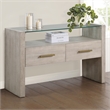 Steve Silver Garland Blonde Sofa Table in Tan