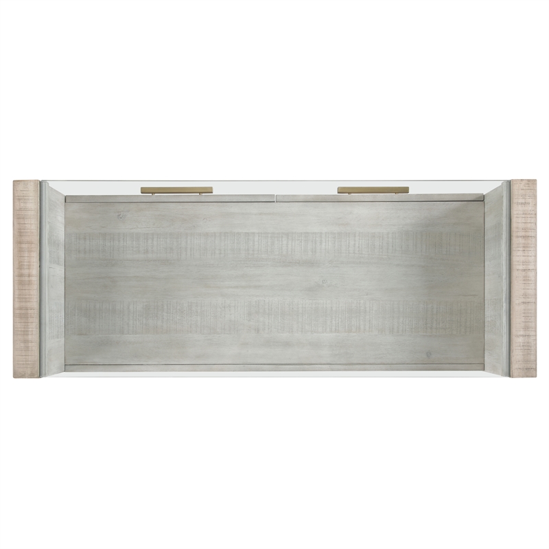 Steve Silver Garland Blonde Sofa Table in Tan