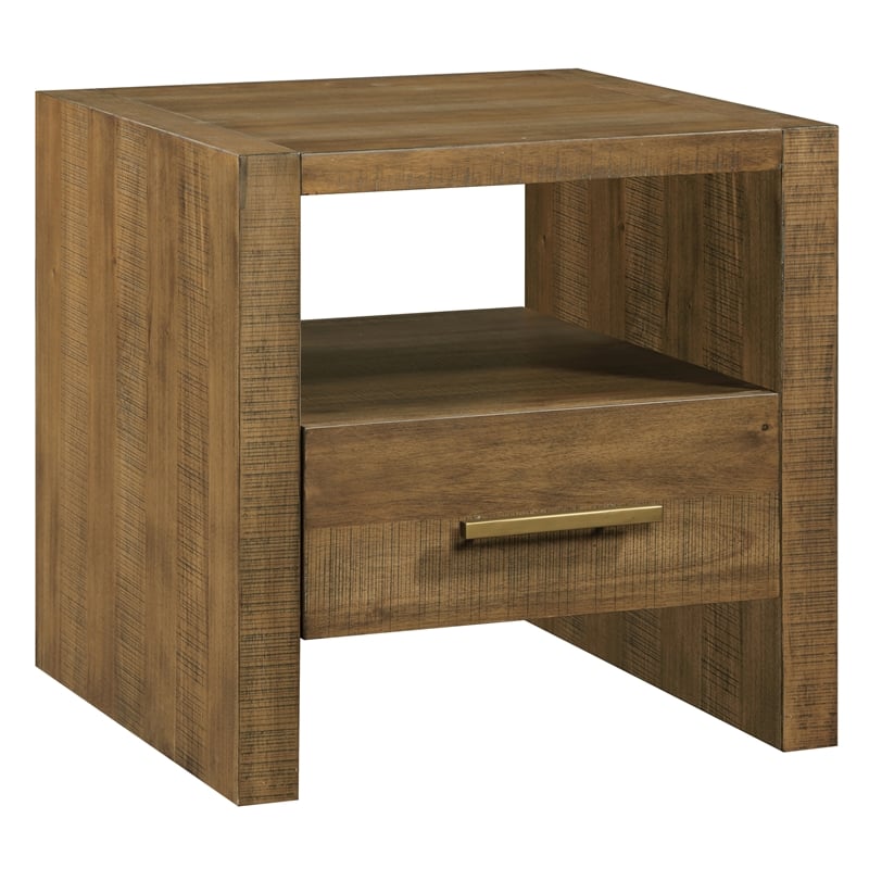 Steve Silver Garland 3-Piece Coffee & End Table Set Wood Top in Brown