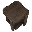 Steve Silver Salina Espresso Square End Table in Brown
