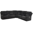 Steve Silver Seattle 3pc Sectional Sofa in Gray