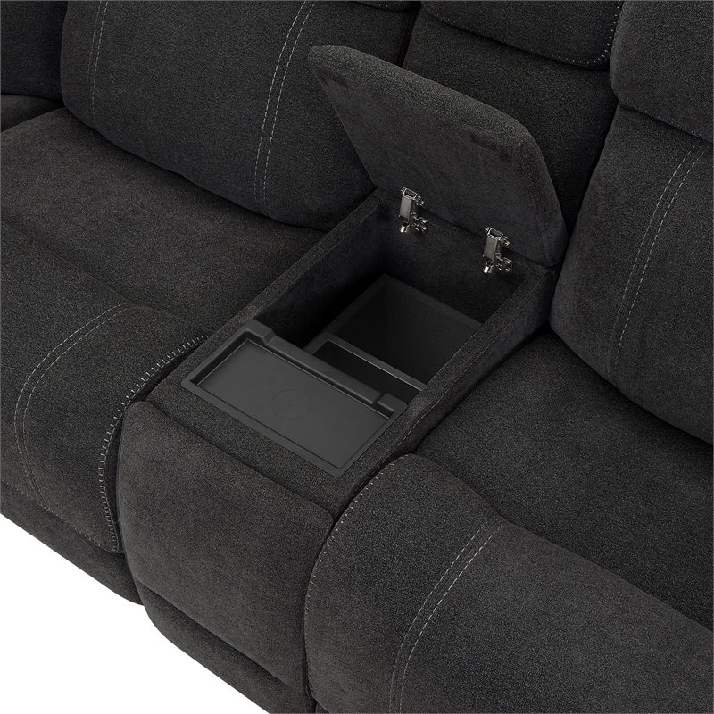 Steve Silver Seattle 3pc Sectional Sofa in Gray