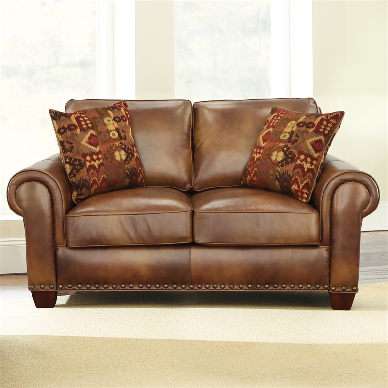 Steve Silver Silverado 4 PC Sofa Set in Brown