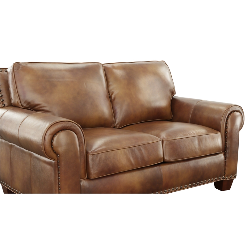 Steve Silver Silverado 4 PC Sofa Set in Brown