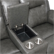 Steve Silver Trento 3pc Sofa Set in Brown