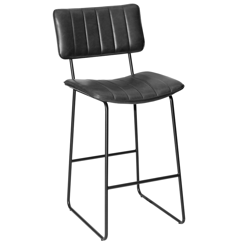 Steve Silver Tribeca Black Barstool