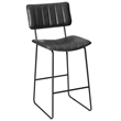 Steve Silver Tribeca Black Barstool