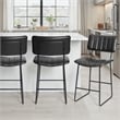 Steve Silver Tribeca Black Counter Stool