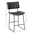 Steve Silver Tribeca Black Counter Stool