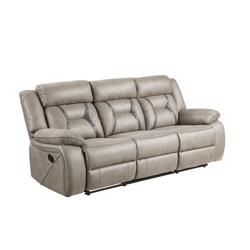Steve Silver Tyson 3pc Sofa Set in Brown