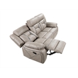 Steve Silver Tyson 3pc Sofa Set in Brown