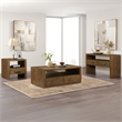 Steve Silver Garland Wood Top Cocktail Table in Brown