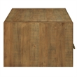 Steve Silver Garland Wood Top Cocktail Table in Brown